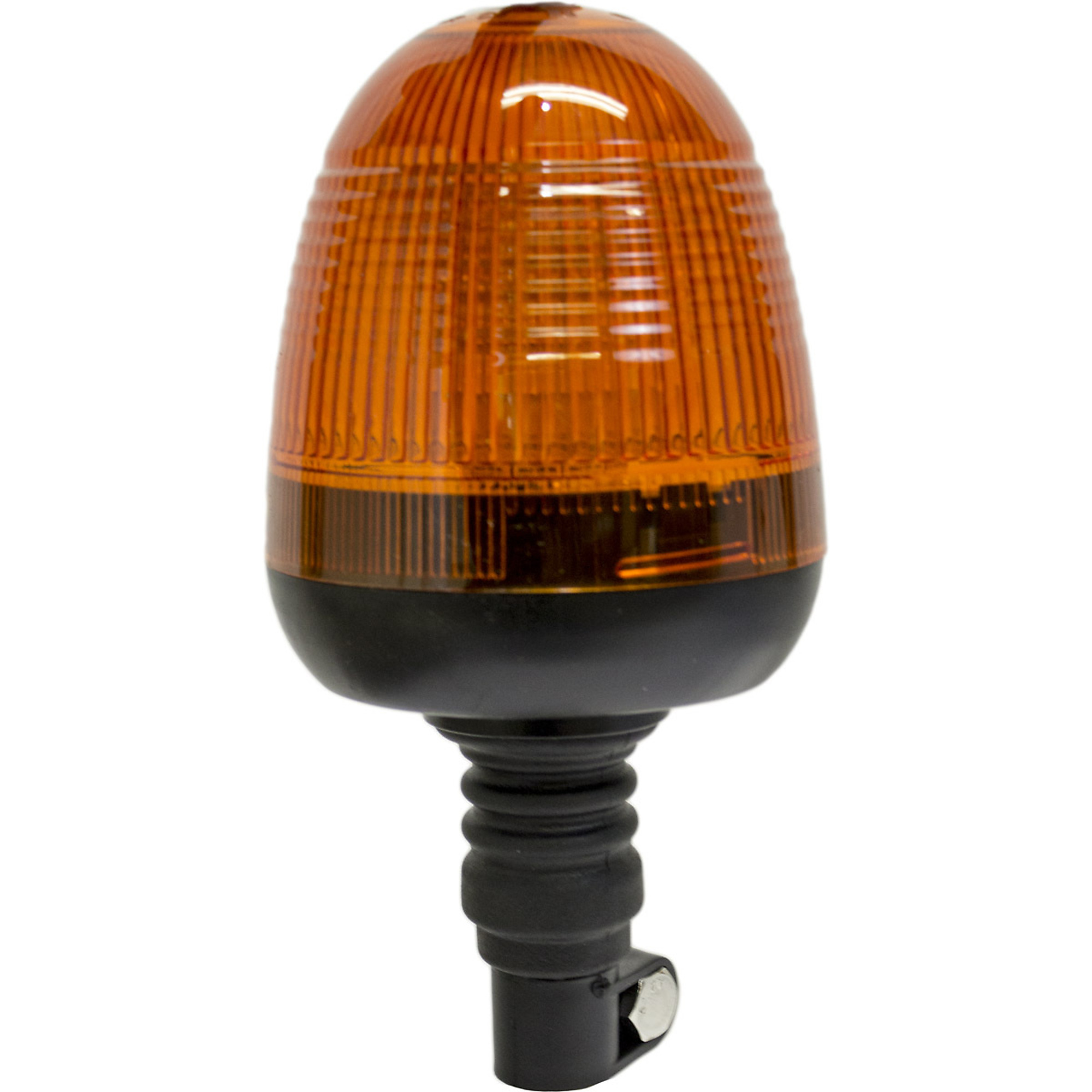 Tiger Lights Amber Warning Beacon Light - LED, 48 Watts, 360° Adjustable Flash Beam, 12V-24V, Model# TL2000
